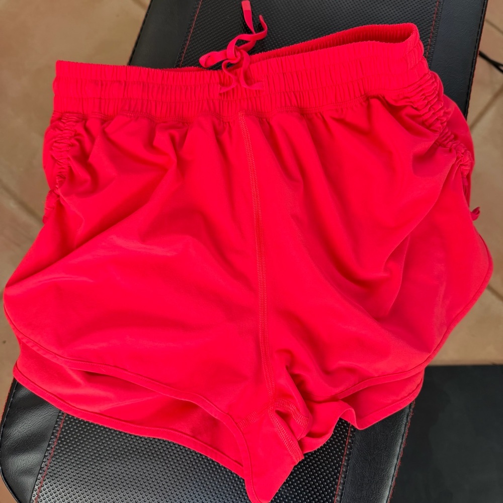 Lululemon Women's Red Athletic Shorts